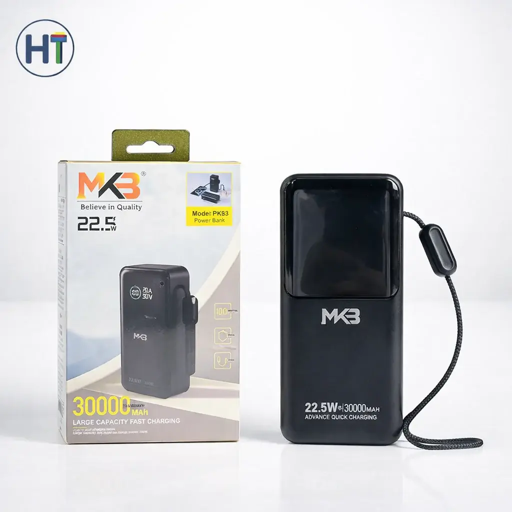 MKB Power Bank PK93 30000mAh (22.5W Fast Charging)